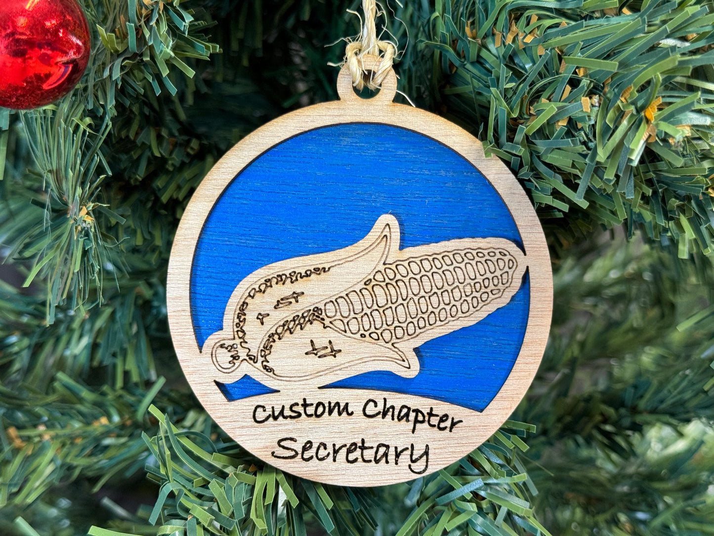 Chapter Officer Ornaments for Christmas, Thank you gift idea or for chapter clubs
