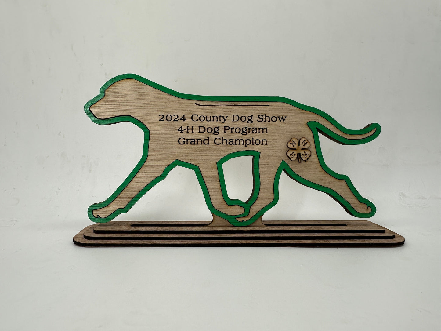 Dog-Ridgeback Dog Show Award for livestock show expo 4H 4-H Trophy
