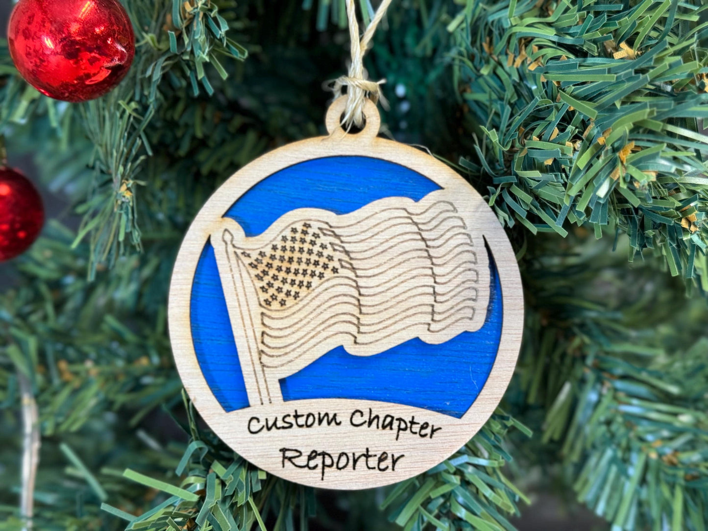 Chapter Officer Ornaments for Christmas, Thank you gift idea or for chapter clubs