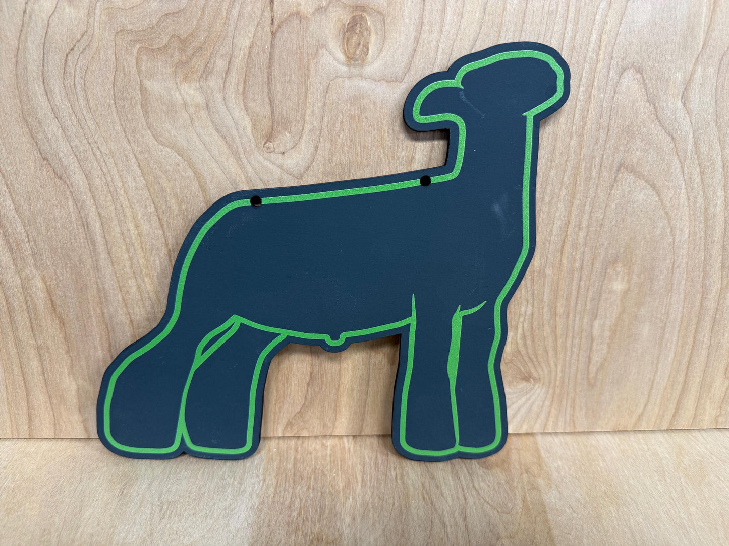 Market Lamb Chalk stall sign for livestock shows or county fairs market