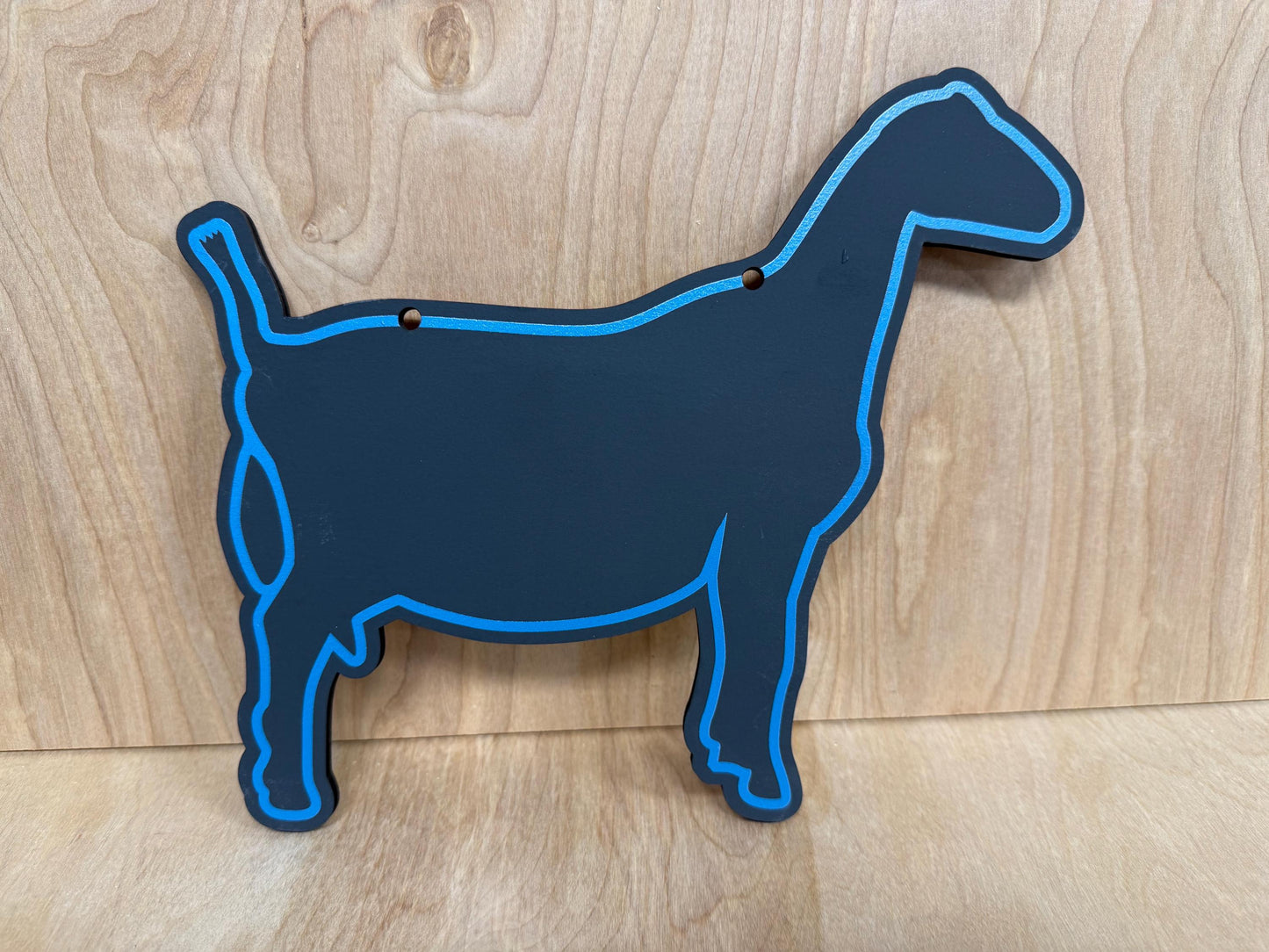 Lamancha chalk stall sign for local shows or county fairs market