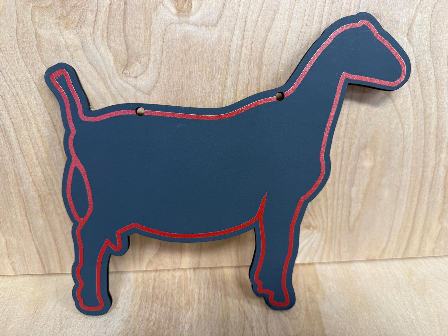 Lamancha chalk stall sign for local shows or county fairs market