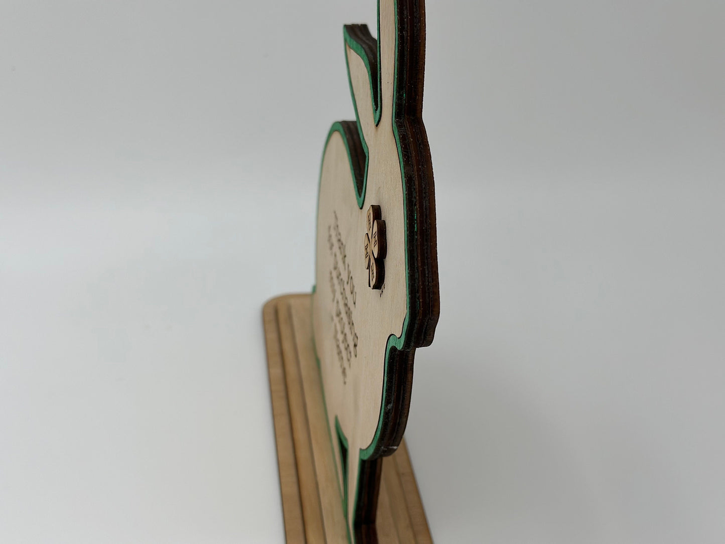 Rabbit Buyers Thank You Gift or Sponsor Gift Auctions Perfect County Fair Junior Livestock Show Award Trophy 4H Market