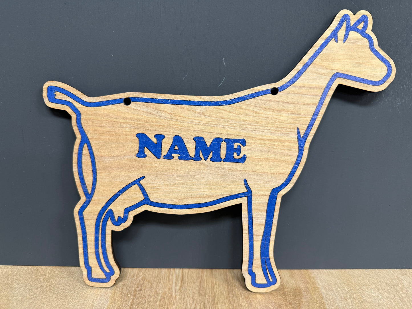 Dairy Goat Stall Sign for Nigerian dwarf, alpine, Oberhasli dairy goat