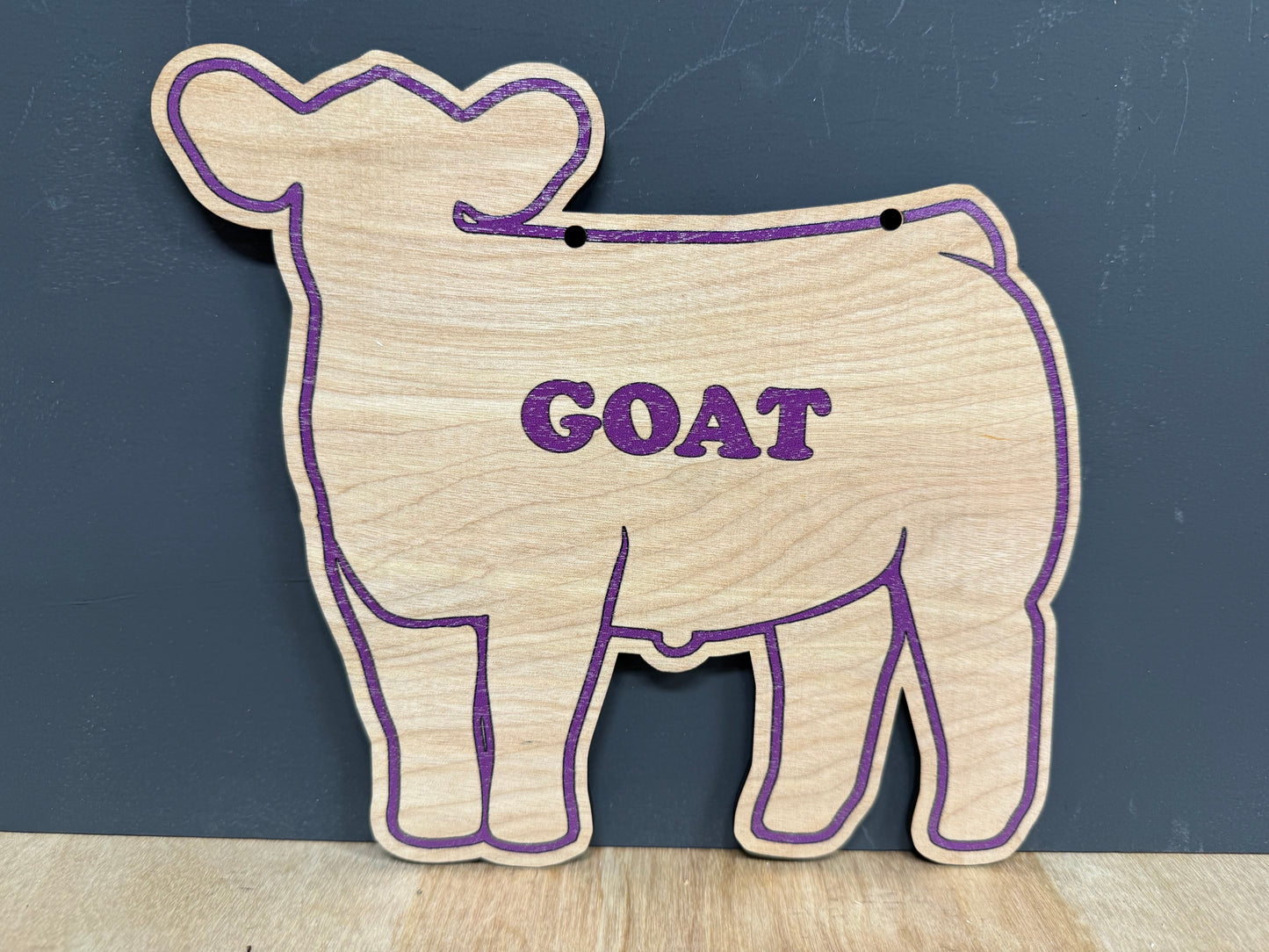 Market Steer Stall Sign Customizable Wooden or feeder calf sign