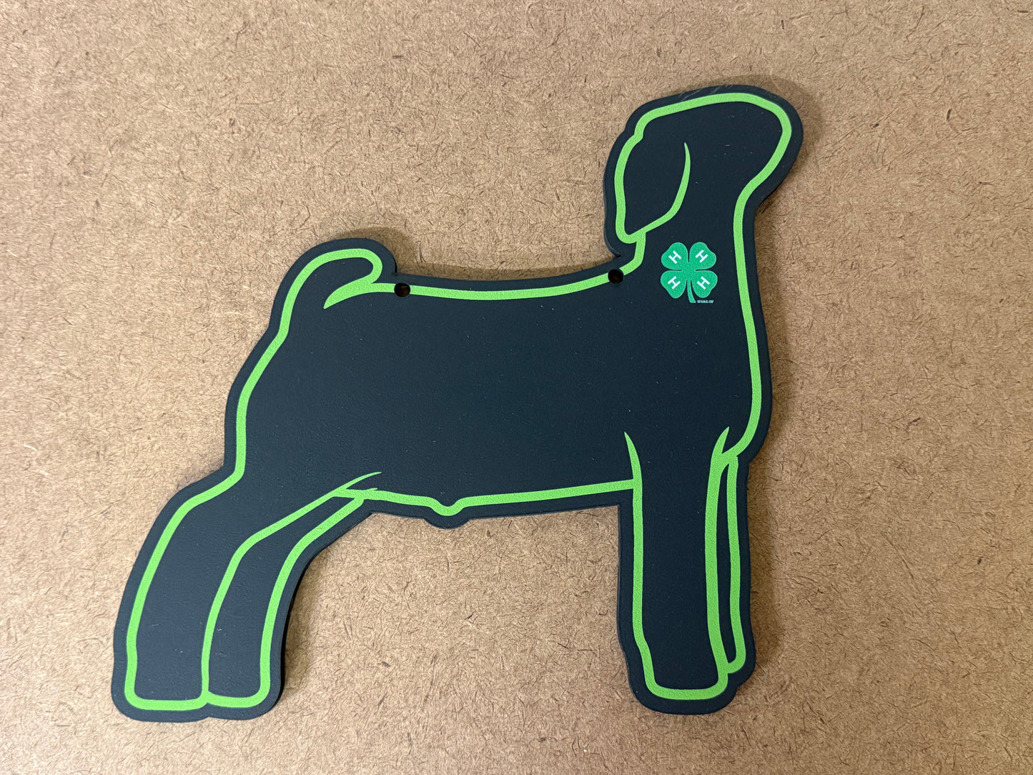 Market Goat Chalk stall sign