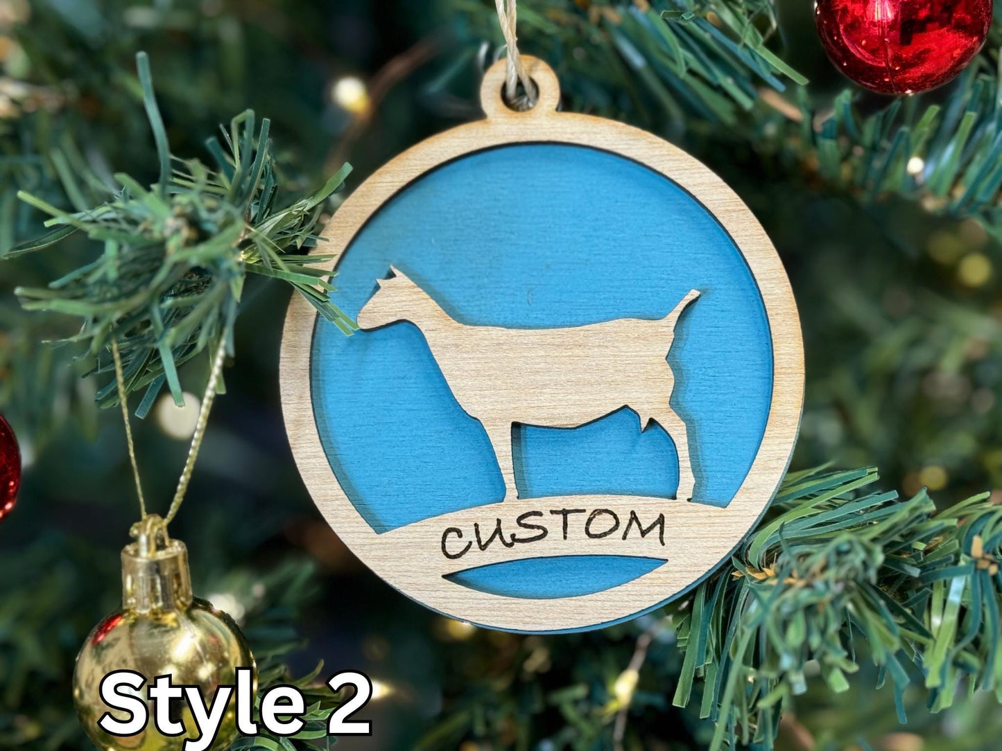 Goat Ornaments for Christmas, livestock, animal, farm, rustic, wooden, gift idea, award, thank you gift buyer gift Alpine Nigerian Nubian