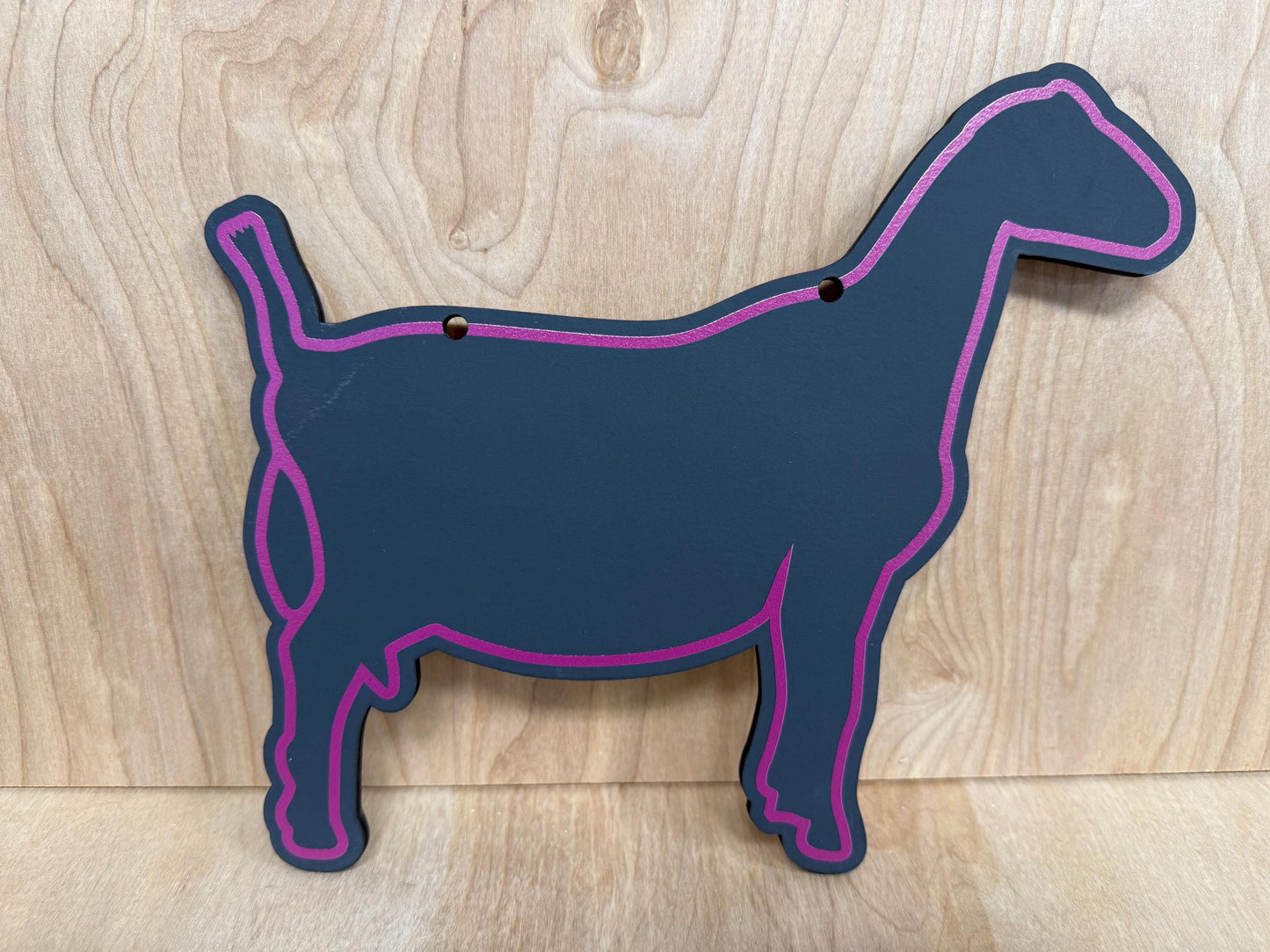 Lamancha chalk stall sign for local shows or county fairs market