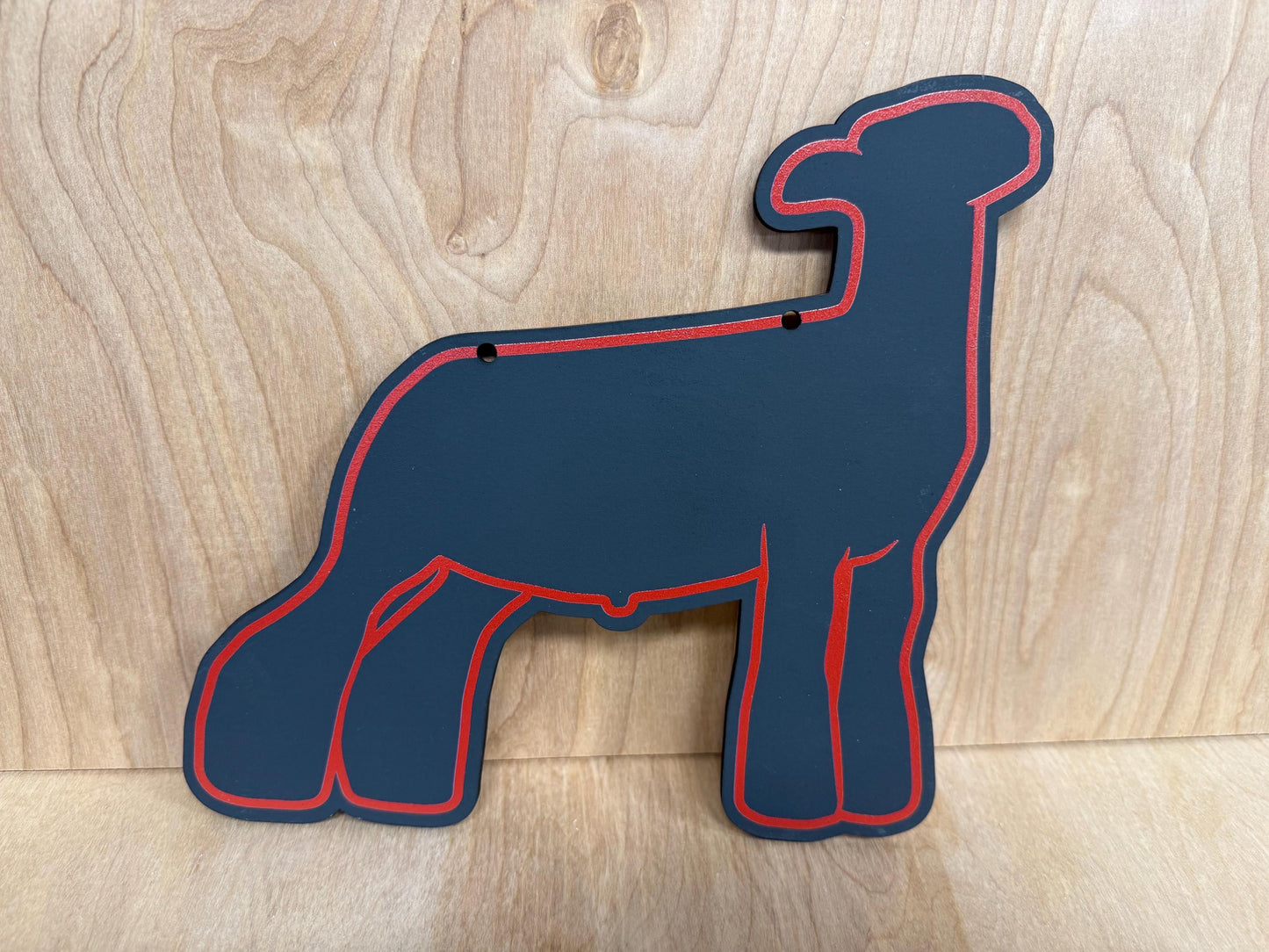 Market Lamb Chalk stall sign for livestock shows or county fairs market