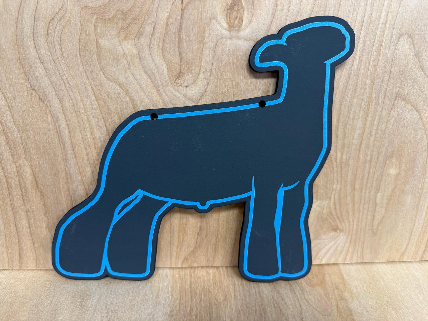 Market Lamb Chalk stall sign for livestock shows or county fairs market