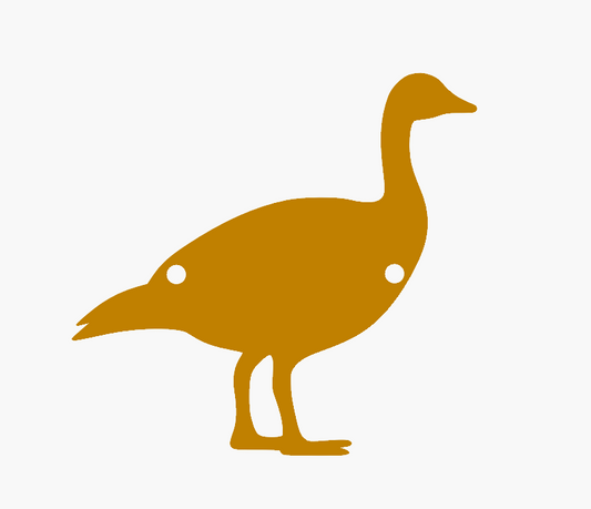 Goose Duck Cutout: DIY Market Stall Sign, 4H Project