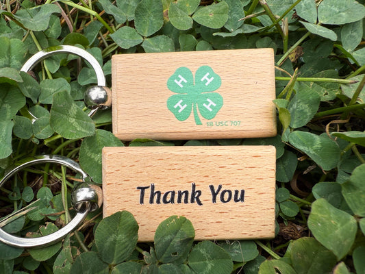 4H Buyers gift for saying thank you to the buyer or sponsor in a buyer basket livestock show market animal like steer, hog, goat lamb rabbit