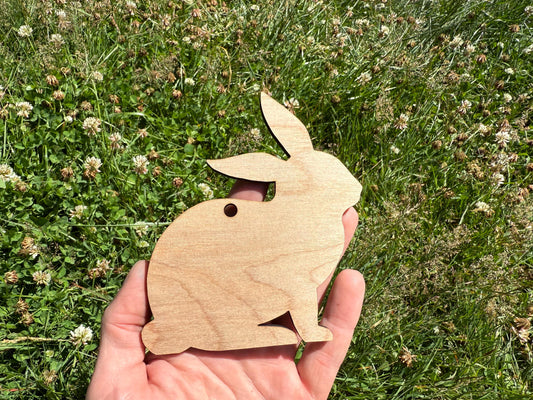 Rabbit cutout for signs at fair show, blank rabbit for custom sign decorations, market rabbit stall sign