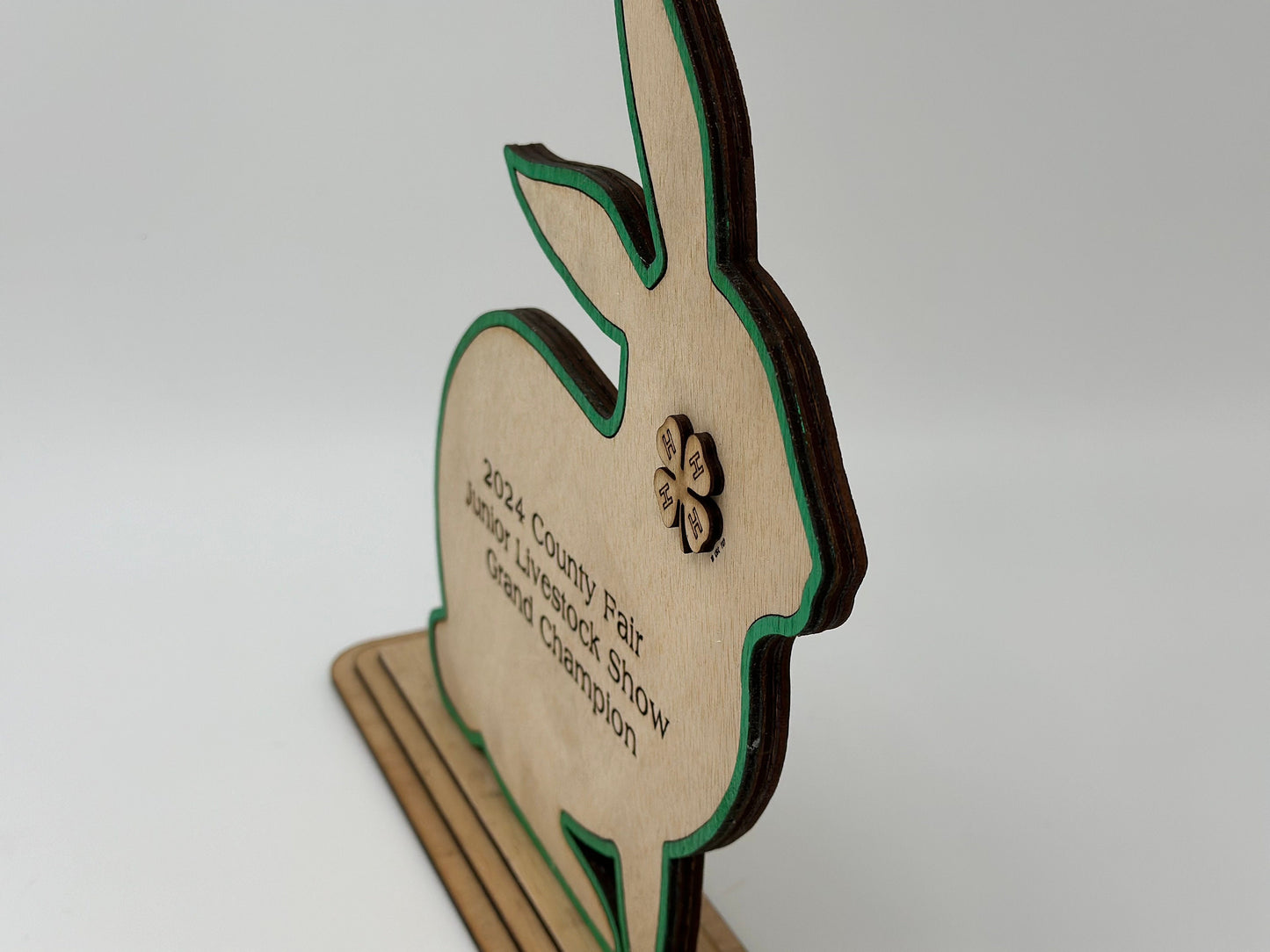 Rabbit Show Trophy: Livestock Award for 4H Expo